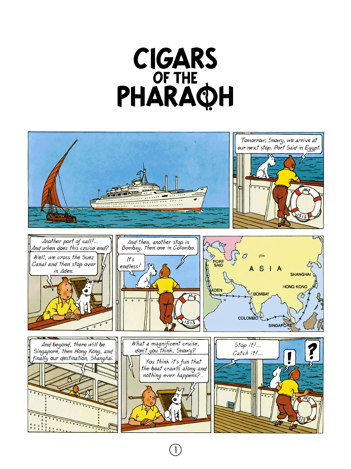 ENGLISH ALBUM: #04 - Cigars of the Pharaoh