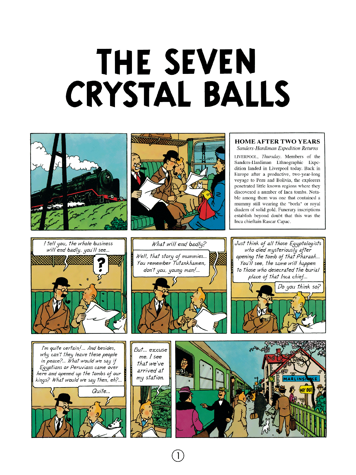 ENGLISH ALBUM: #13 - The Seven Crystal Balls
