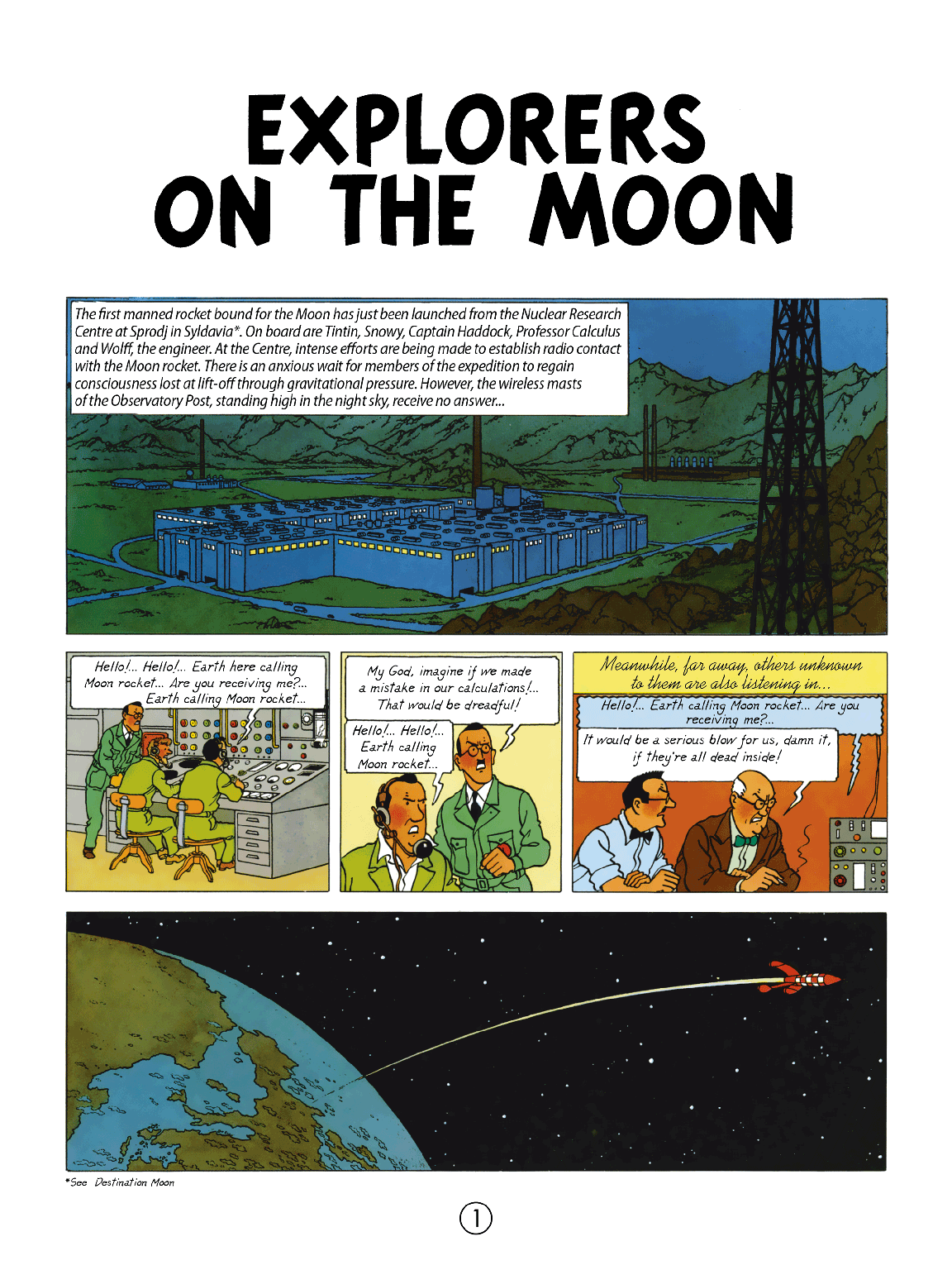 ENGLISH ALBUM: #17 - Explorers on the Moon