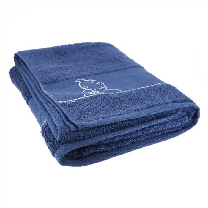 TINTIN TOWELS: Indigo Blue (M)