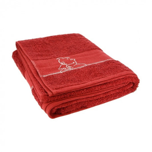 TINTIN TOWELS: Red (M)