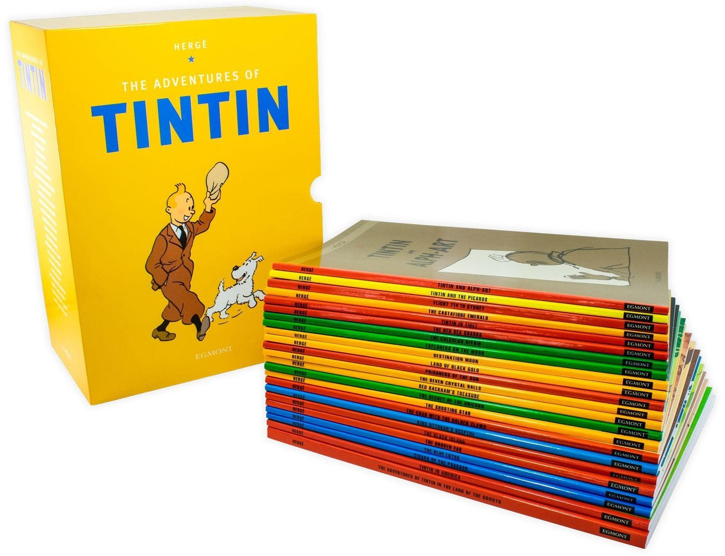 ENGLISH ALBUM: Tintin Collection Box Set