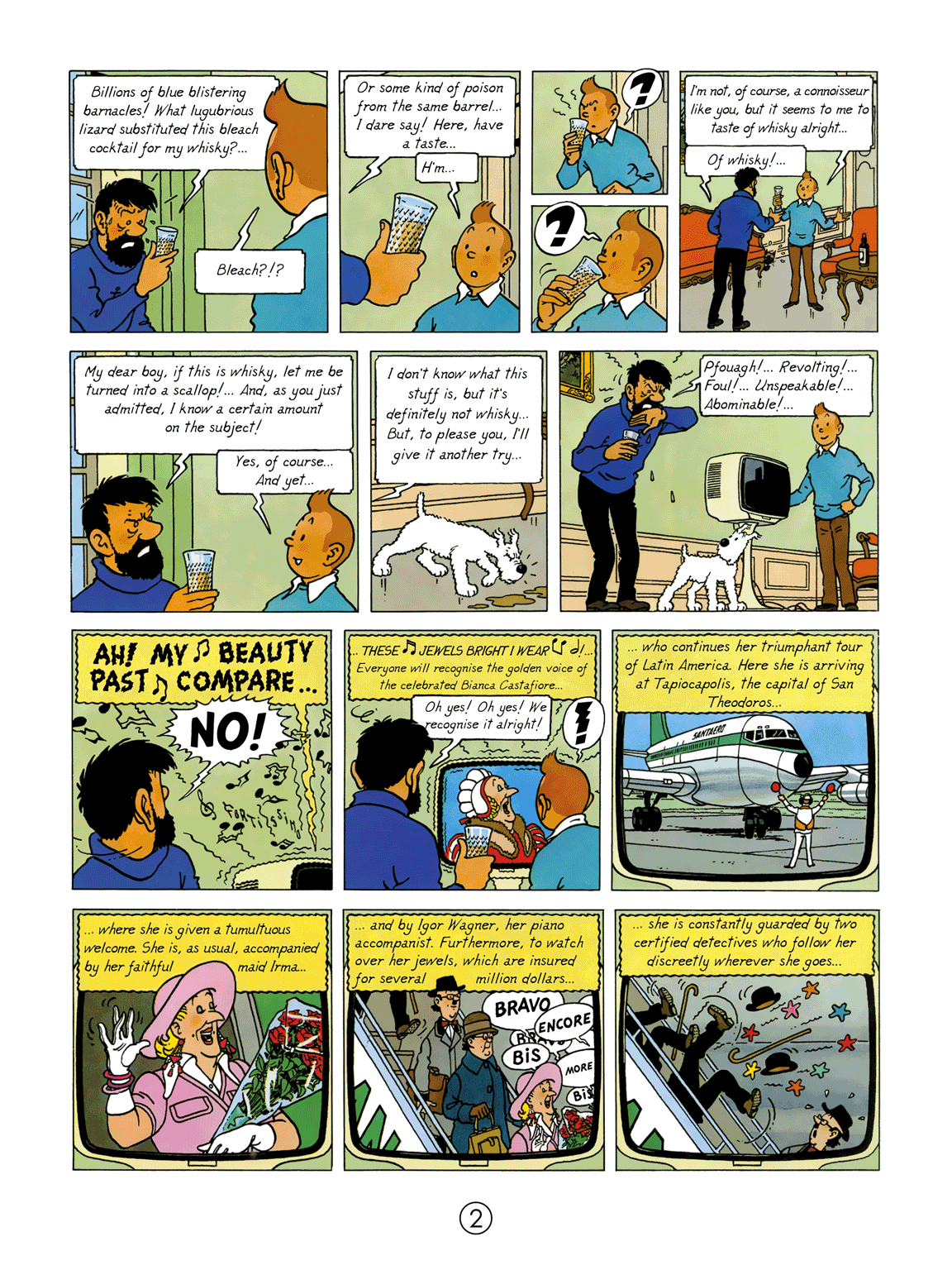 ENGLISH ALBUM: #23 - Tintin and the Picaros