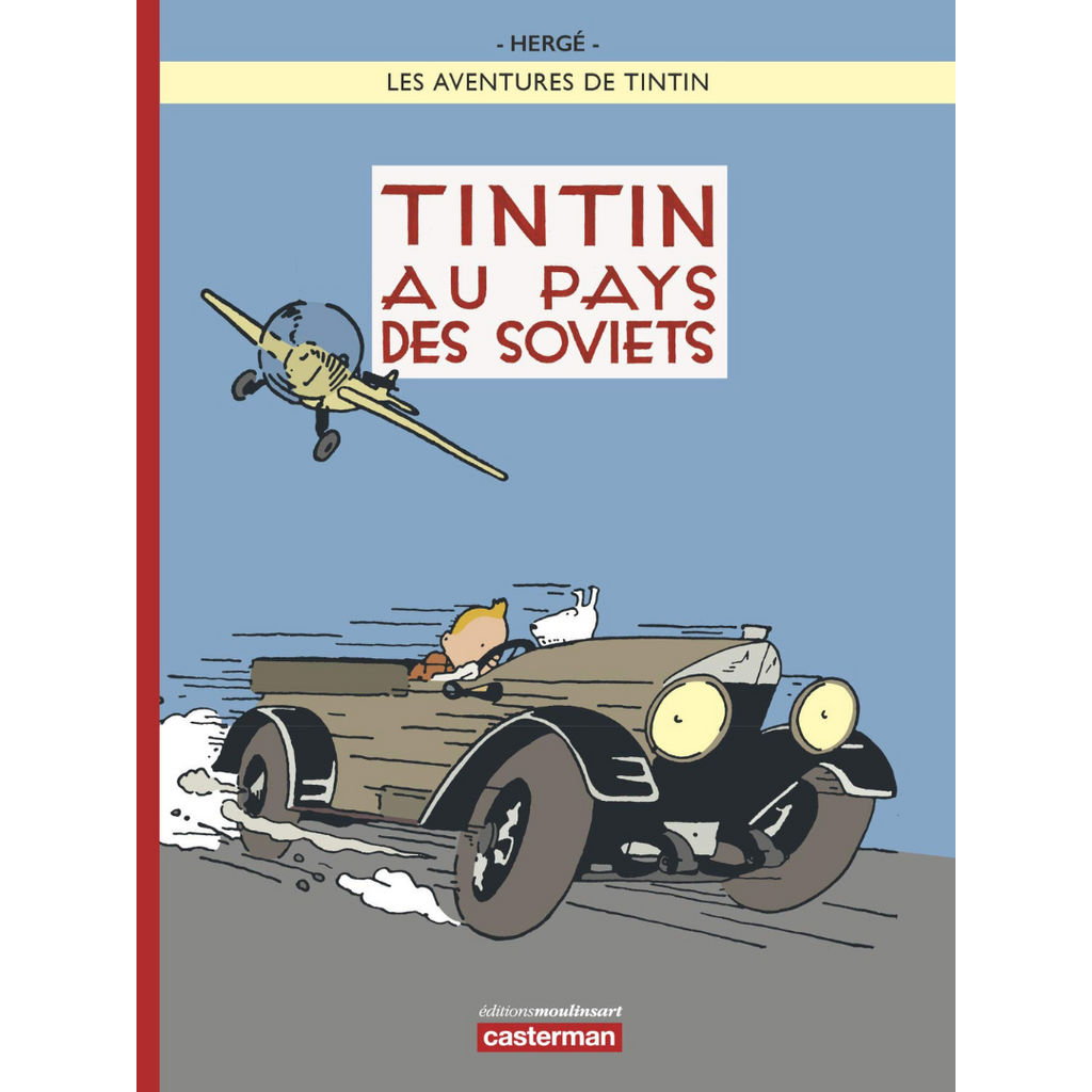 FRENCH ALBUM: Colourised - Tintin Au Pays Des Soviets